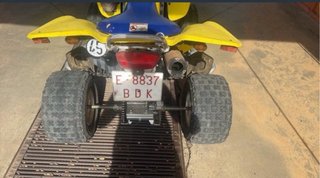 Quad Suzuki LTZ 400 Amarillo