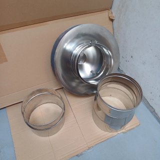 Sombrerete Antirrevoco Acero Inoxidable