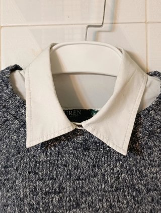 Jersey Ralph Lauren efecto camisa Tll. M T55