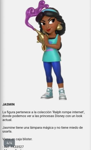 Figura Disney Jasmín