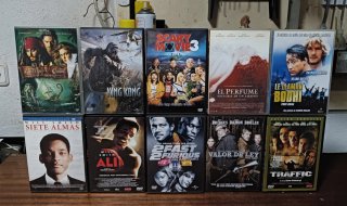 Lote 10 Películas DVD Variadas