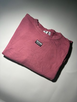Sudadera Adidas Originals Rosa - Doble Logo