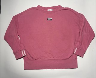 Sudadera Adidas Originals Rosa - Doble Logo