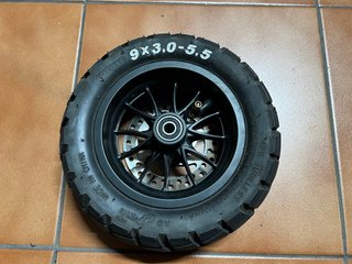 Rueda 9x3.0-5.5 Tubeless para G2 Pro