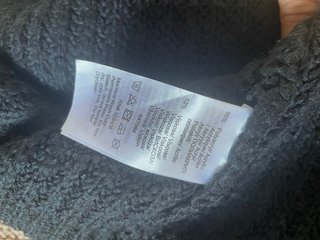 Cardigan donna bicolore marrone e nero