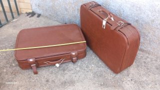 Maletas Vintage Marrones Nuevas