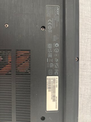 Portátil Acer Aspire Negro