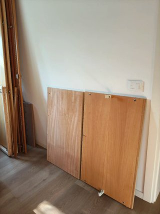 Armadio 2 ante in legno