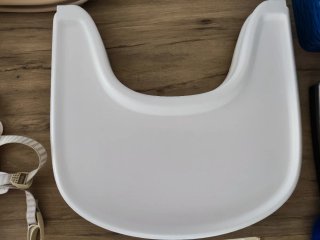 Trona Stokke: Adaptador, bandeja y arnés