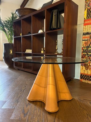Mesa Trébol Oscar Tusquets BD Barcelona Marron