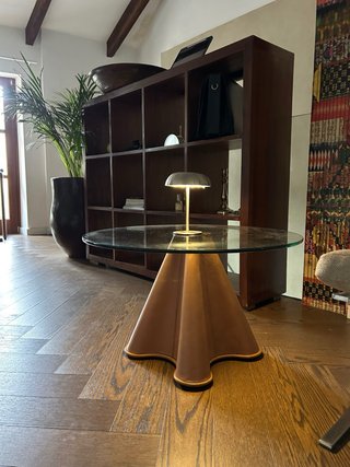 Mesa Trébol Oscar Tusquets BD Barcelona Marron