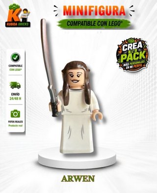 Lego compatible. Arwen El señor de los anillos