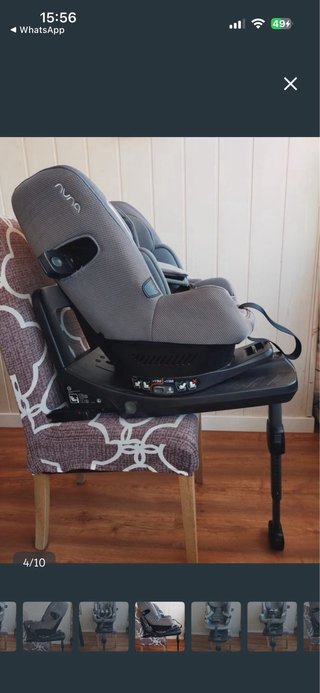 Silla Nuna Prym con fundas verano/invierno