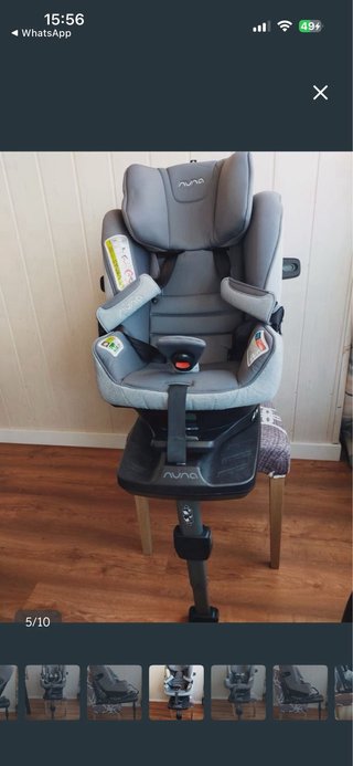 Silla Nuna Prym con fundas verano/invierno
