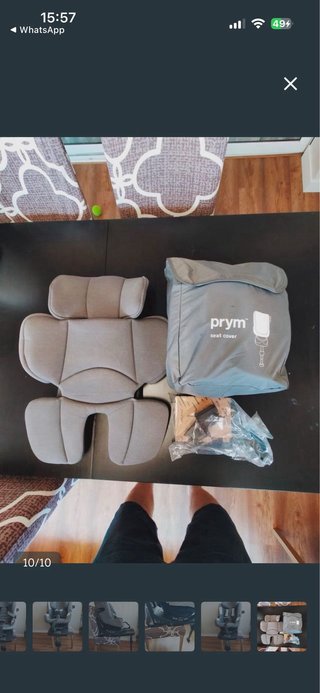 Silla Nuna Prym con fundas verano/invierno