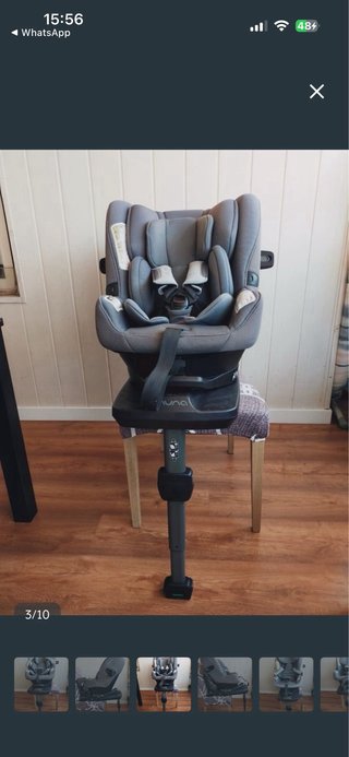 Silla Nuna Prym con fundas verano/invierno