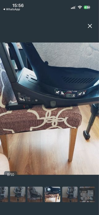 Silla Nuna Prym con fundas verano/invierno