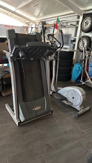 Cinta de Correr y Elíptica Plegable