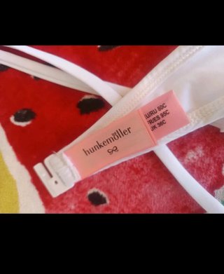 Bikini Hunkemöller blanco Talla 95C y S