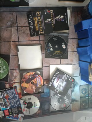 Lote Videojuegos PS1: Time Crisis, Deathtrap... Lo
