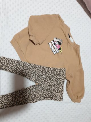 Conjunto bebé 4 piezas Minnie Mouse