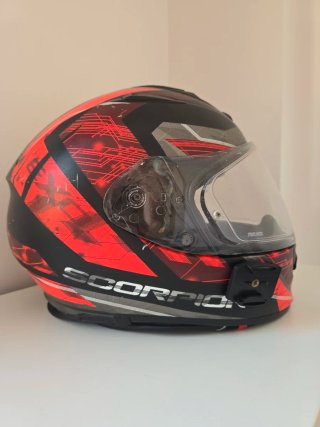 Casco Scorpion EXO-510 Air con pinocho y visera