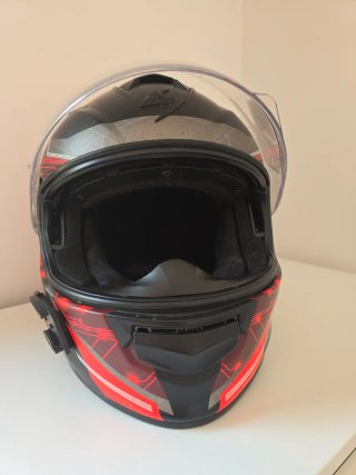 Casco Scorpion EXO-510 Air con pinocho y visera