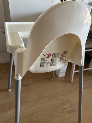 Trona bebé IKEA Antilop con bandeja