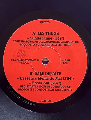 Various "Sunday Time" disco in vinile punk rock 90
