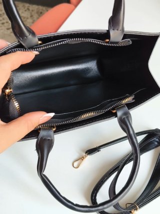 Bolso Negro Tarot Gatos