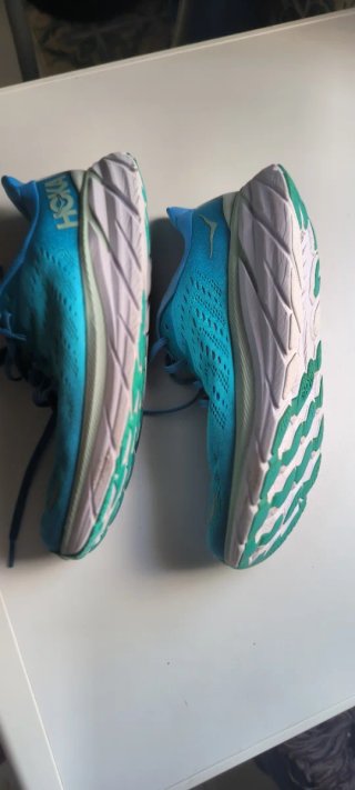 Zapatillas Hoka Azul y Blanco