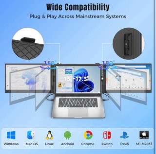 Extensor Pantalla Portátil KEFEYA 14 FHD