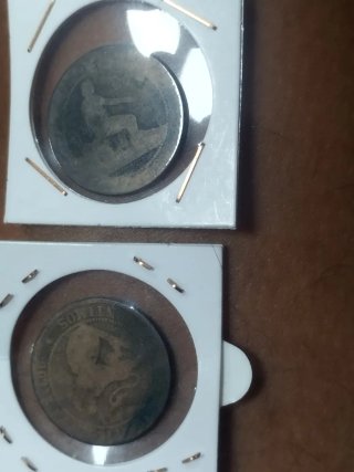 Lote de 11 monedas antiguas