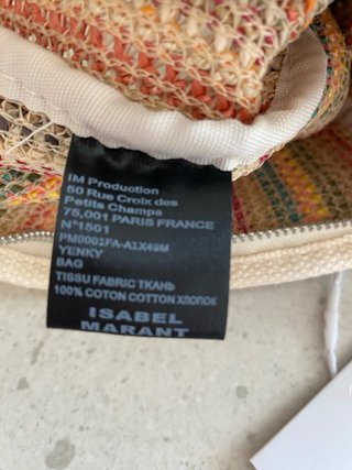 Bolso de mano Isabel Marant multicolor