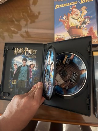 Lote 5 Películas DVD: animación y fantasía