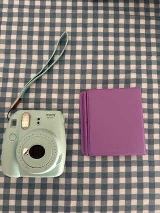 Cámara Instax Mini 9 Fujifilm Con Álbum Y Funda