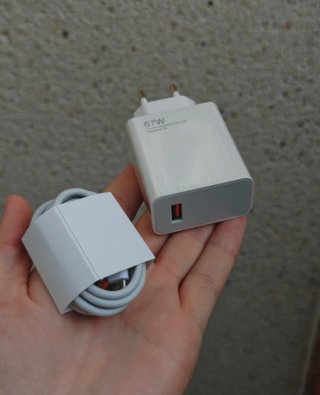 Cargador Xiaomi 67W + Cable USB-C