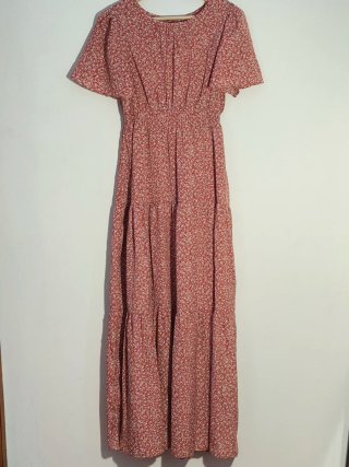 Vestido largo estilo boho