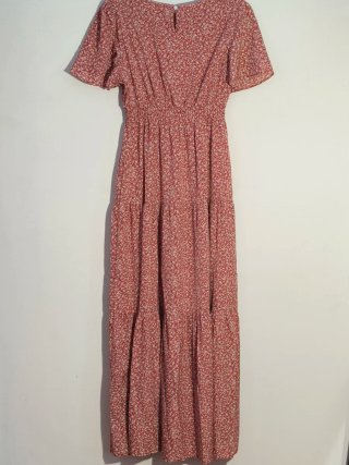 Vestido largo estilo boho
