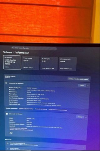 PC Gaming Blanco con RGB