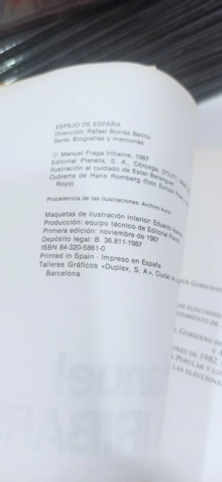 Manuel Fraga Iribarne en busca del tiempo servido
