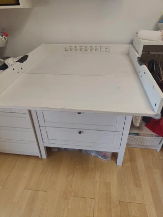 Cambiador Bebé Ikea Sundvik Blanco