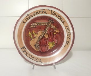 Piatto del Buon Ricordo - "Vecchia Chitarra"