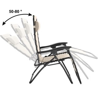 Silla de jardín Matteo beige