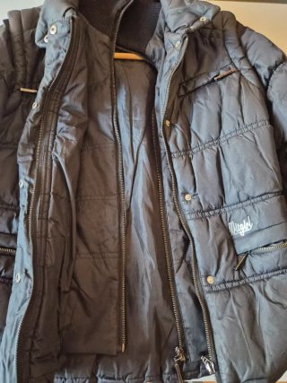 Chaqueta Bomber Negra