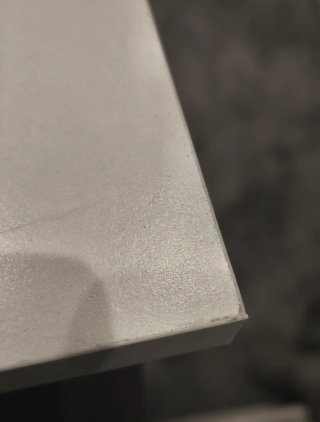 Mesa auxiliar o centro madera blanca