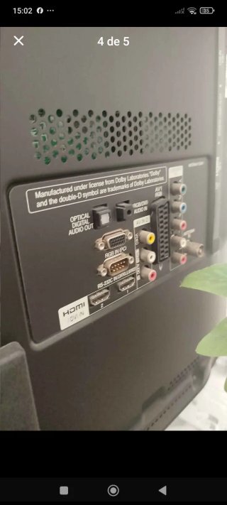 Televisor LG Negro
