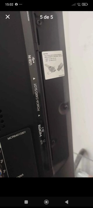 Televisor LG Negro