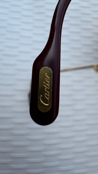 Gafas Cartier Santos Vintage Bañadas en Oro