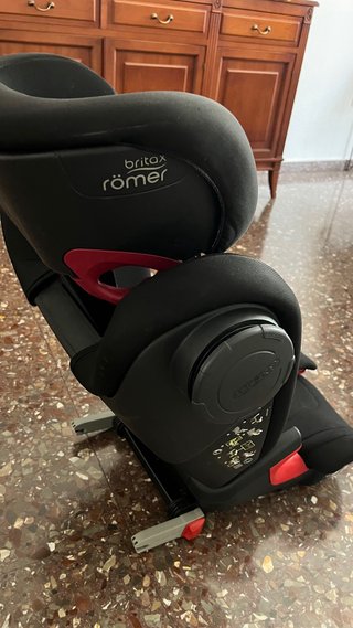 Silla de coche Britax Römer negra Kidfix 2S